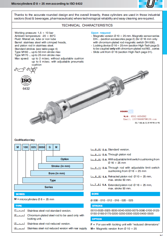 UNIVER cylinders-M