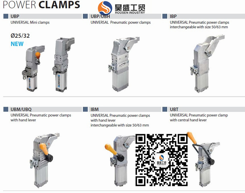 UNIVER，UNIVER夹紧气缸，UNIVER气缸，